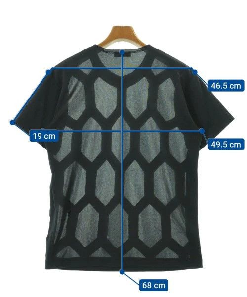 Comme des Garcons Homme Plus T-Shirts cut-and-sew short sleeve see-through design Black Size US M / EU 48-50 / 2 - 3 Thumbnail