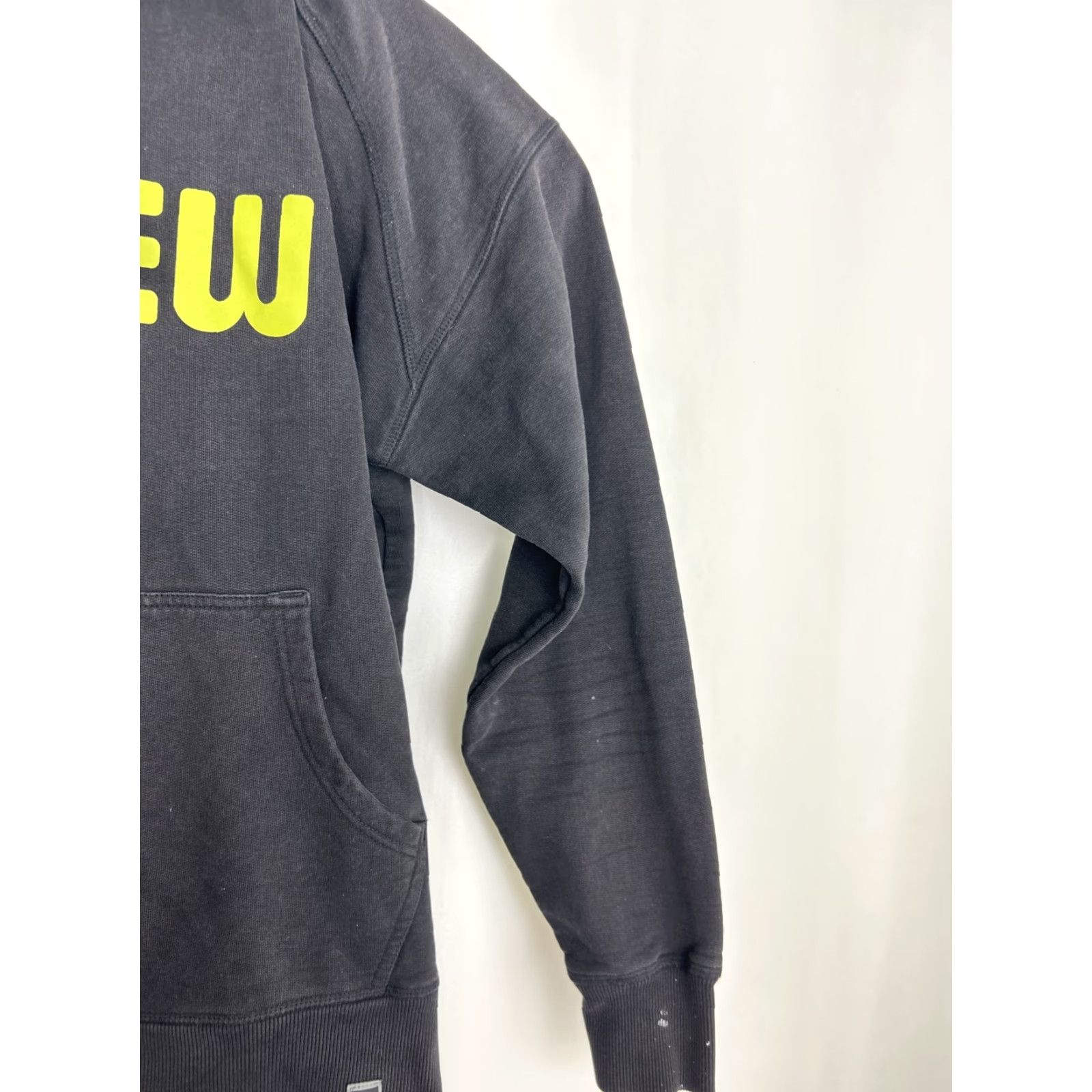 Vintage Trew Gear Mens Hoodie Full Zip Black Cotton Blend Paint Stains Medium Size US M / EU 48-50 / 2 - 6 Thumbnail