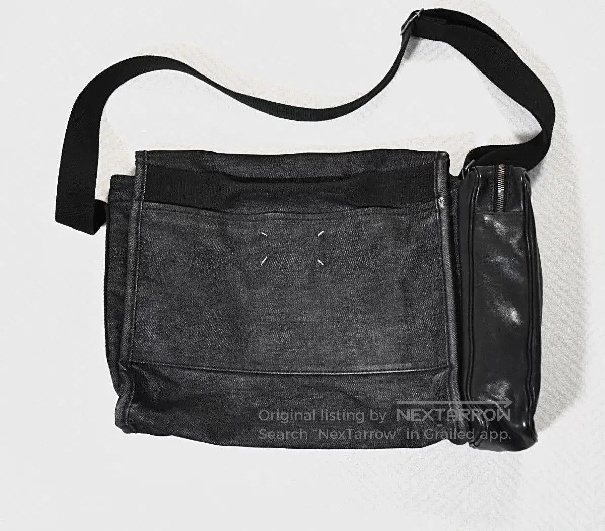 Maison Margiela Maison Margiela Deconstructed Patchwork Messenger Bag. Size ONE SIZE - 1 Thumbnail