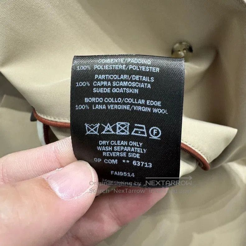 Loro Piana Loro Piana Solid Color Trench Coat. Size US M / EU 48-50 / 2 - 4 Thumbnail