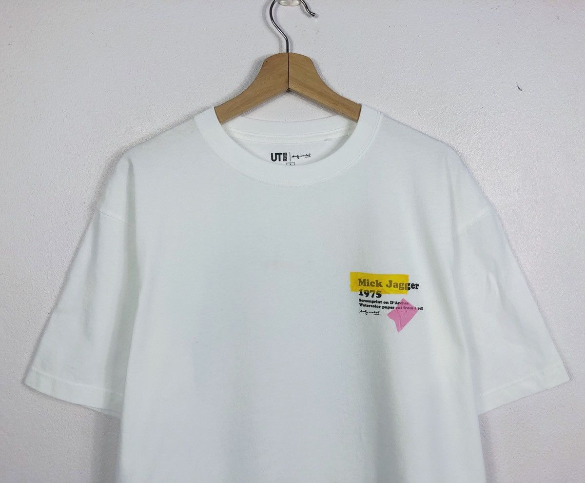 Andy Warhol × The Rolling Stones × Uniqlo Uniqlo X Andy Warhol X The Rolling Stones Mick Jagger Tee Size US L / EU 52-54 / 3 - 3 Thumbnail