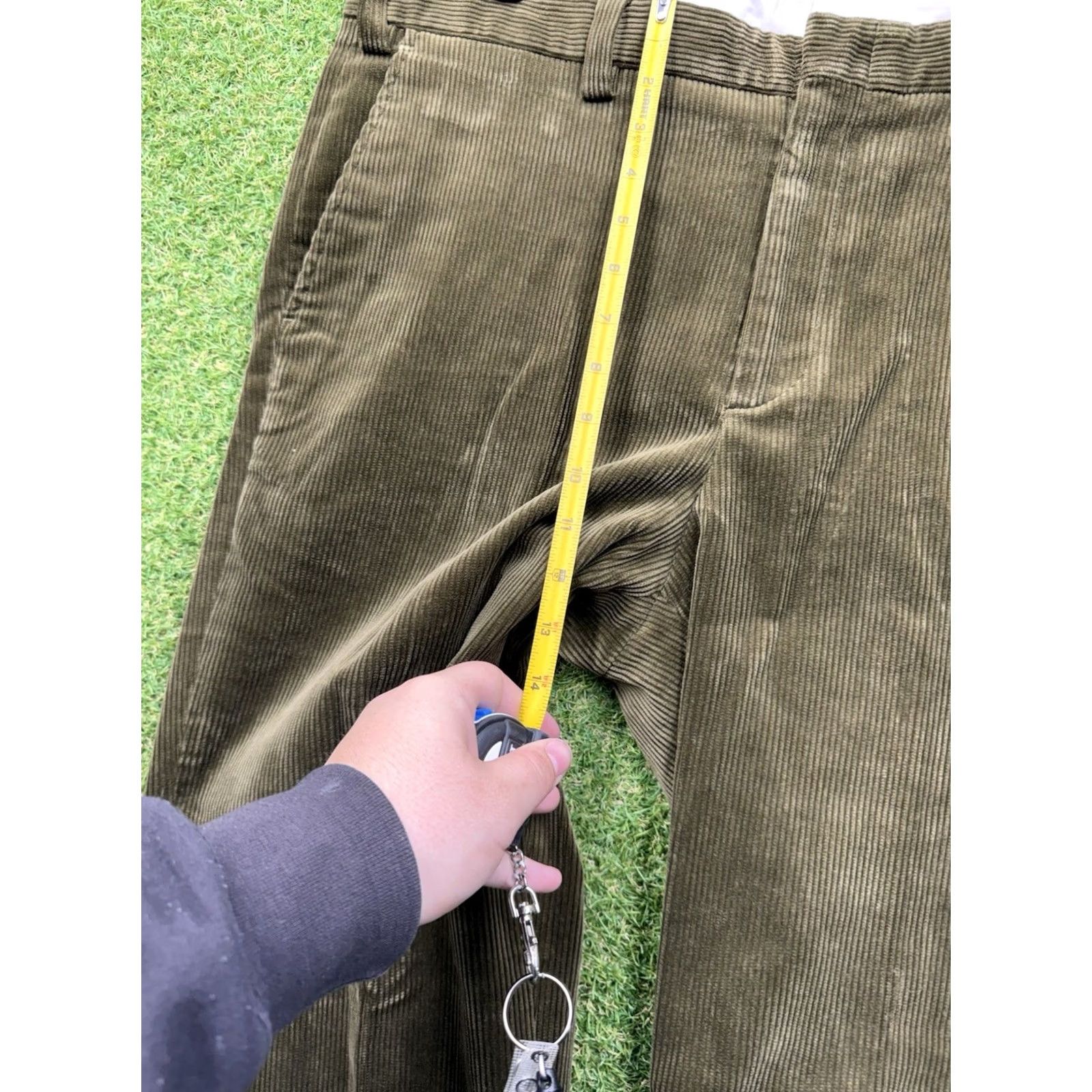 Orvis Orvis Pants Mens 38 Brown Corduroy Straight Leg Brisbane Moss Classic Fit Gorp Size US 38 / EU 54 - 5 Thumbnail