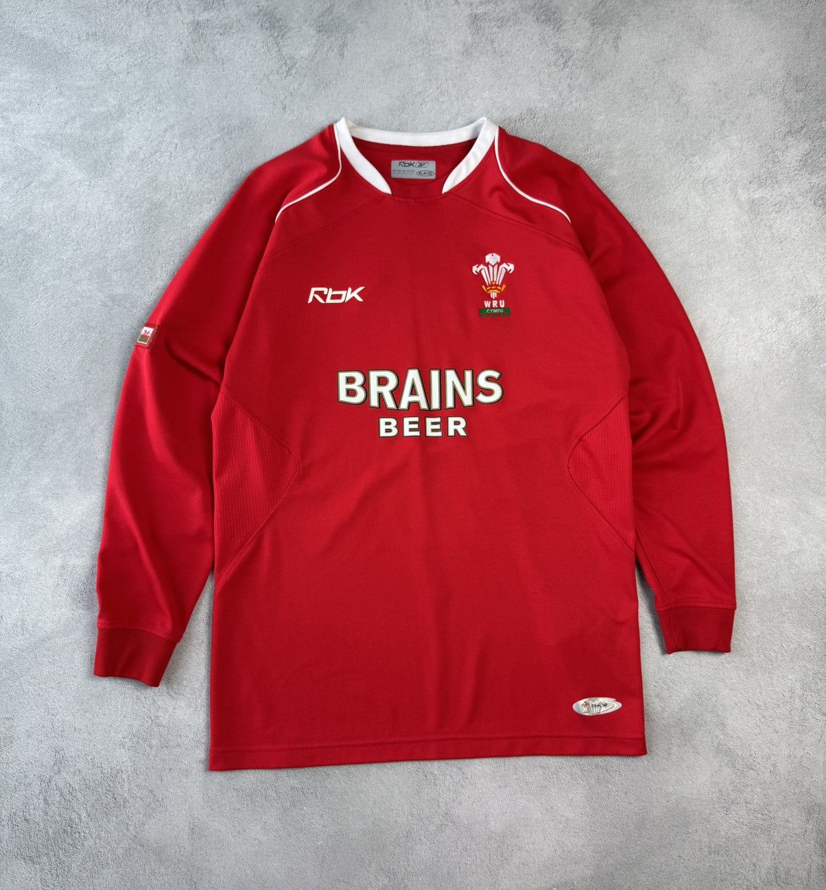 Reebok Wales WRU Cymru Rugby Union 2006 2007 Home Jersey Reebok Size US M / EU 48-50 / 2 - 1 Thumbnail