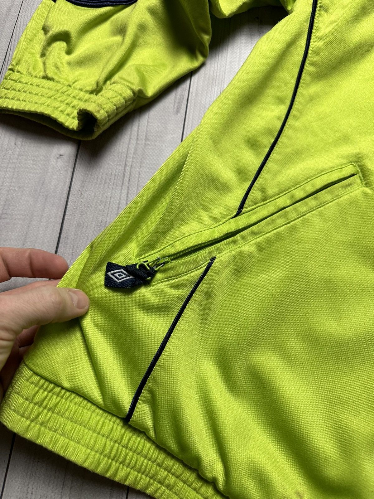 Umbro × Vintage Vintage Umbro pro training green track jacket size L Size US L / EU 52-54 / 3 - 4 Thumbnail