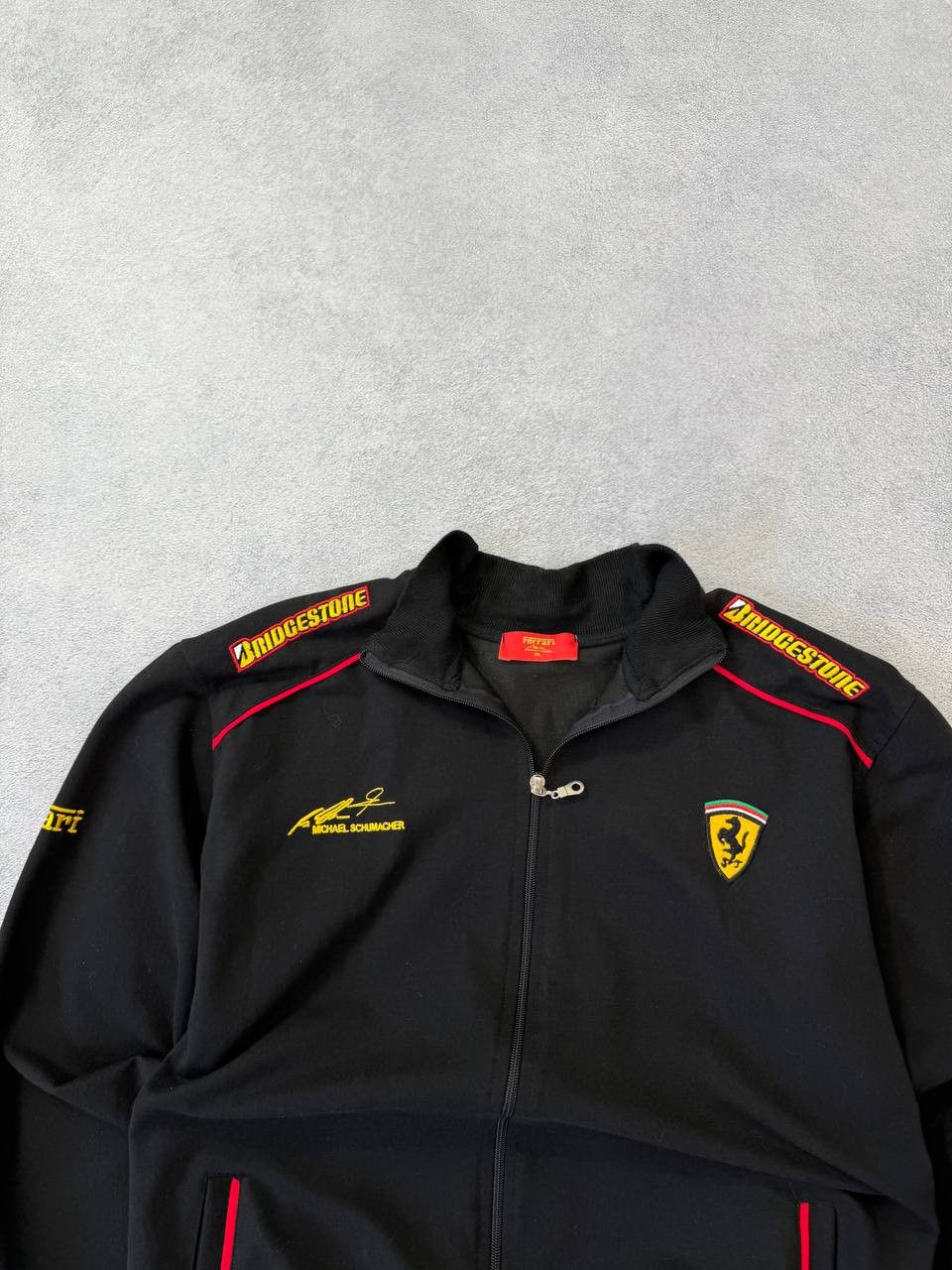Vintage Vintage Michael Schumacher Ferarri Moto Biker Racing jacket Size US M / EU 48-50 / 2 - 12 Thumbnail
