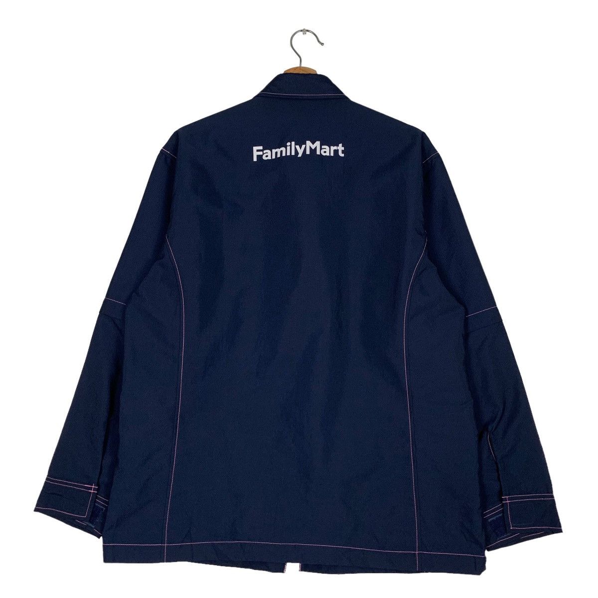 Japanese Brand × Vintage FAMILY MART Detacheable Sleeve Uniform Jacket #0495-C23 Size US M / EU 48-50 / 2 - 7 Thumbnail