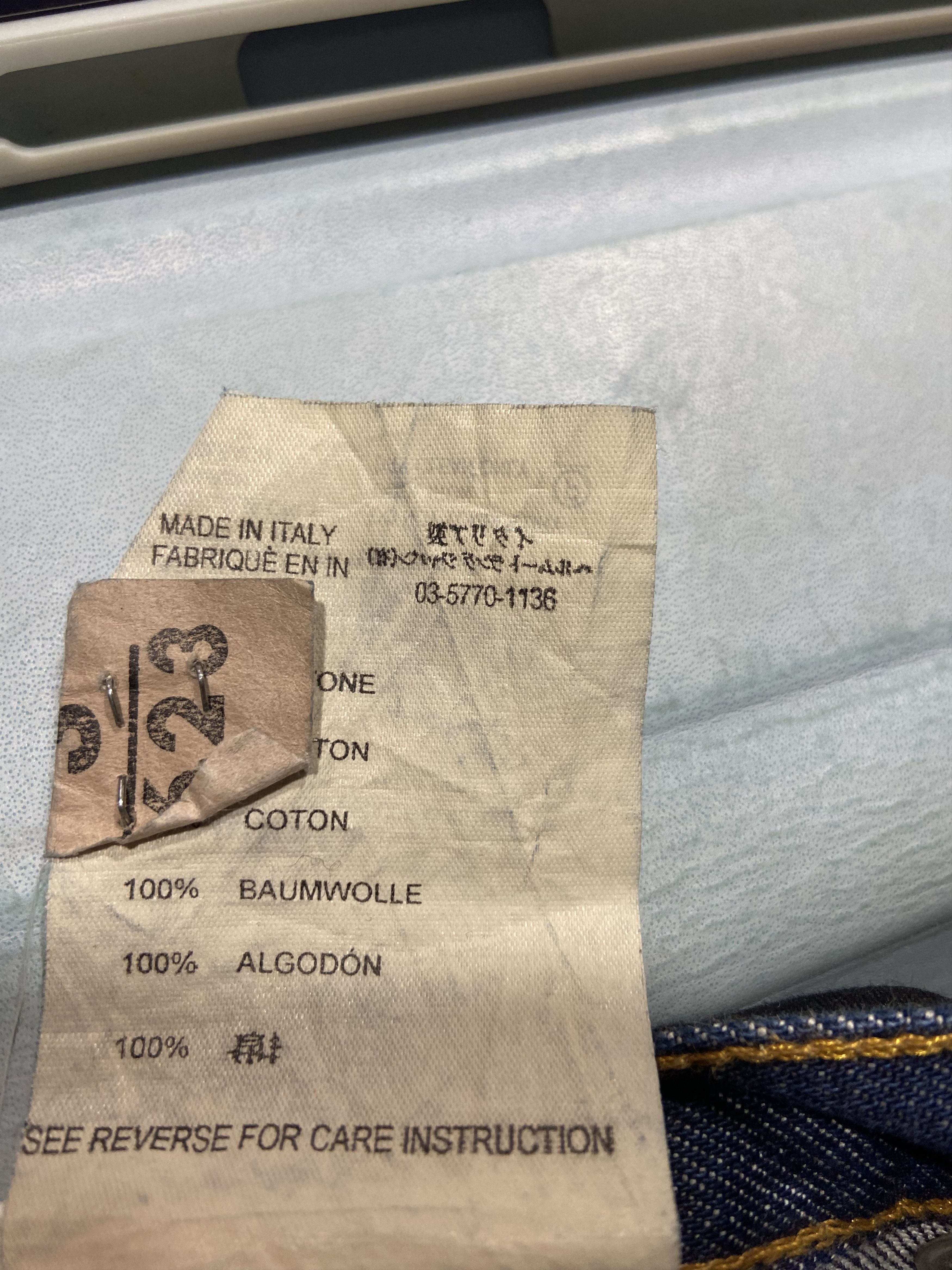 Helmut Lang Helmut Lang, Inside-out Indigo Raw Denim Jeans Size 30" / US 8 / IT 44 - 5 Thumbnail