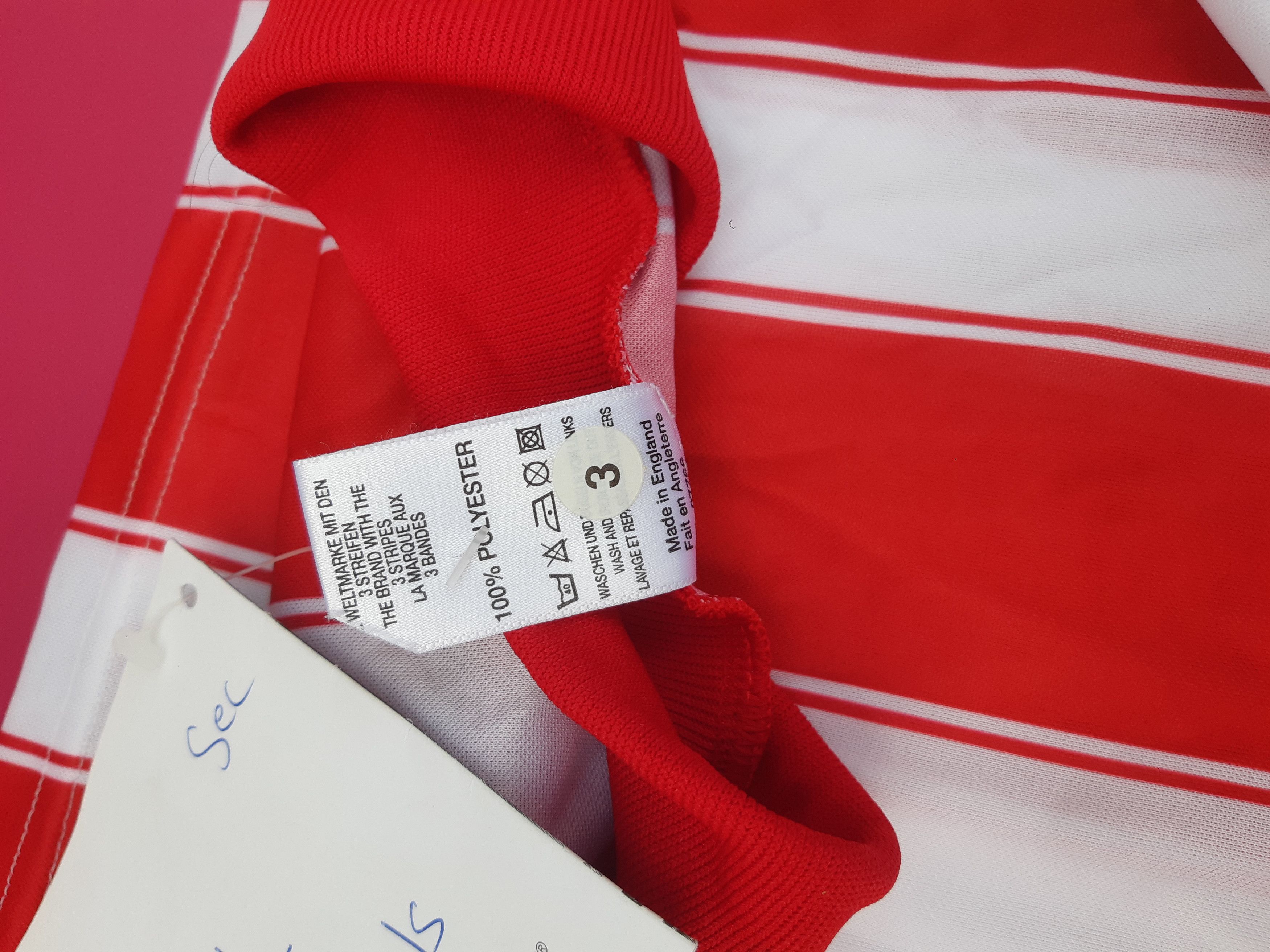 Adidas Vintage 90s ADIDAS Soccer Jersey made in England size L NWT Size US L / EU 52-54 / 3 - 5 Thumbnail