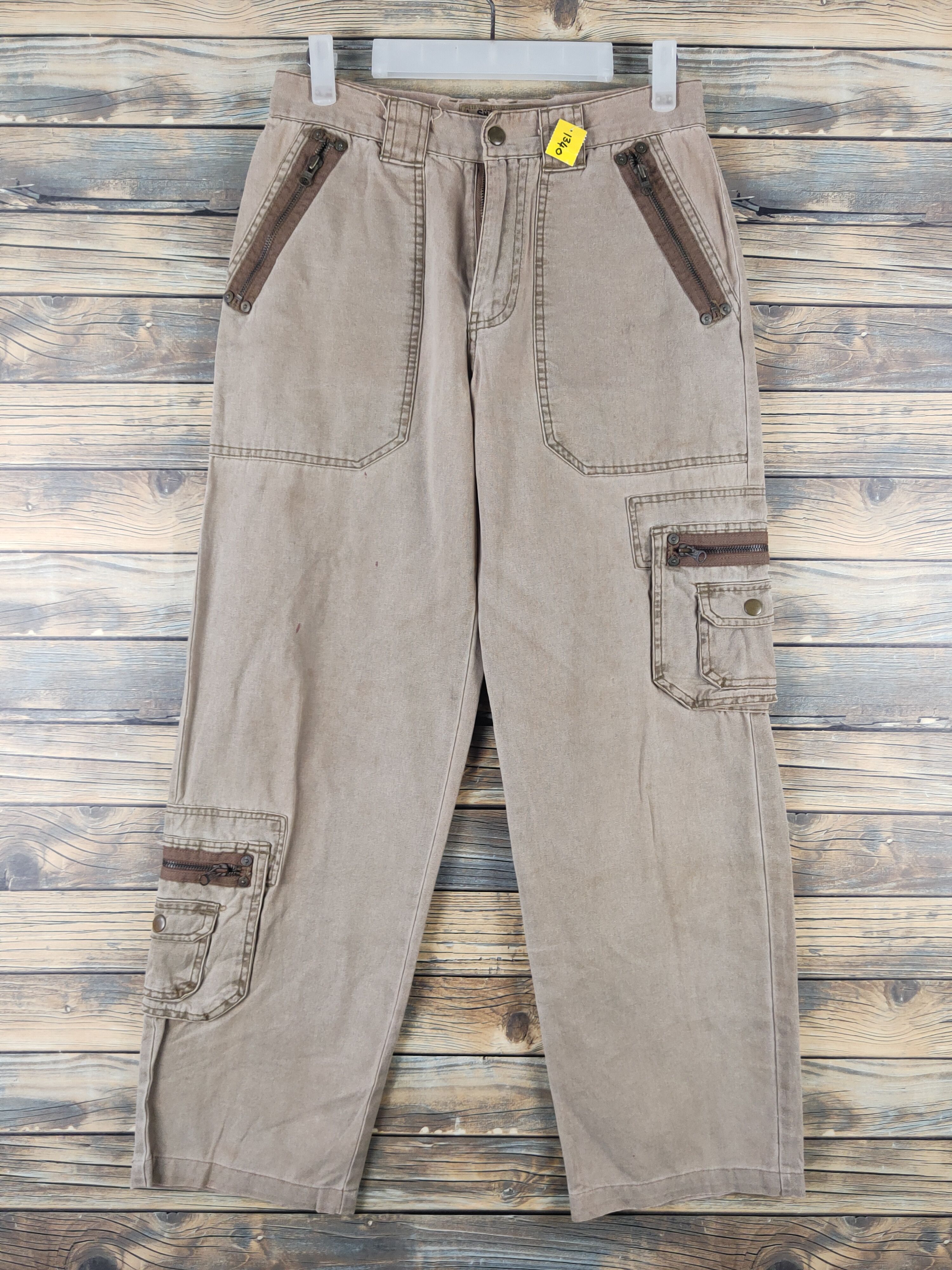 Japanese Brand DL Shane Brown Multipocket Tactical Cargo Pants #1340 Size US 28 / EU 44 - 1 Thumbnail
