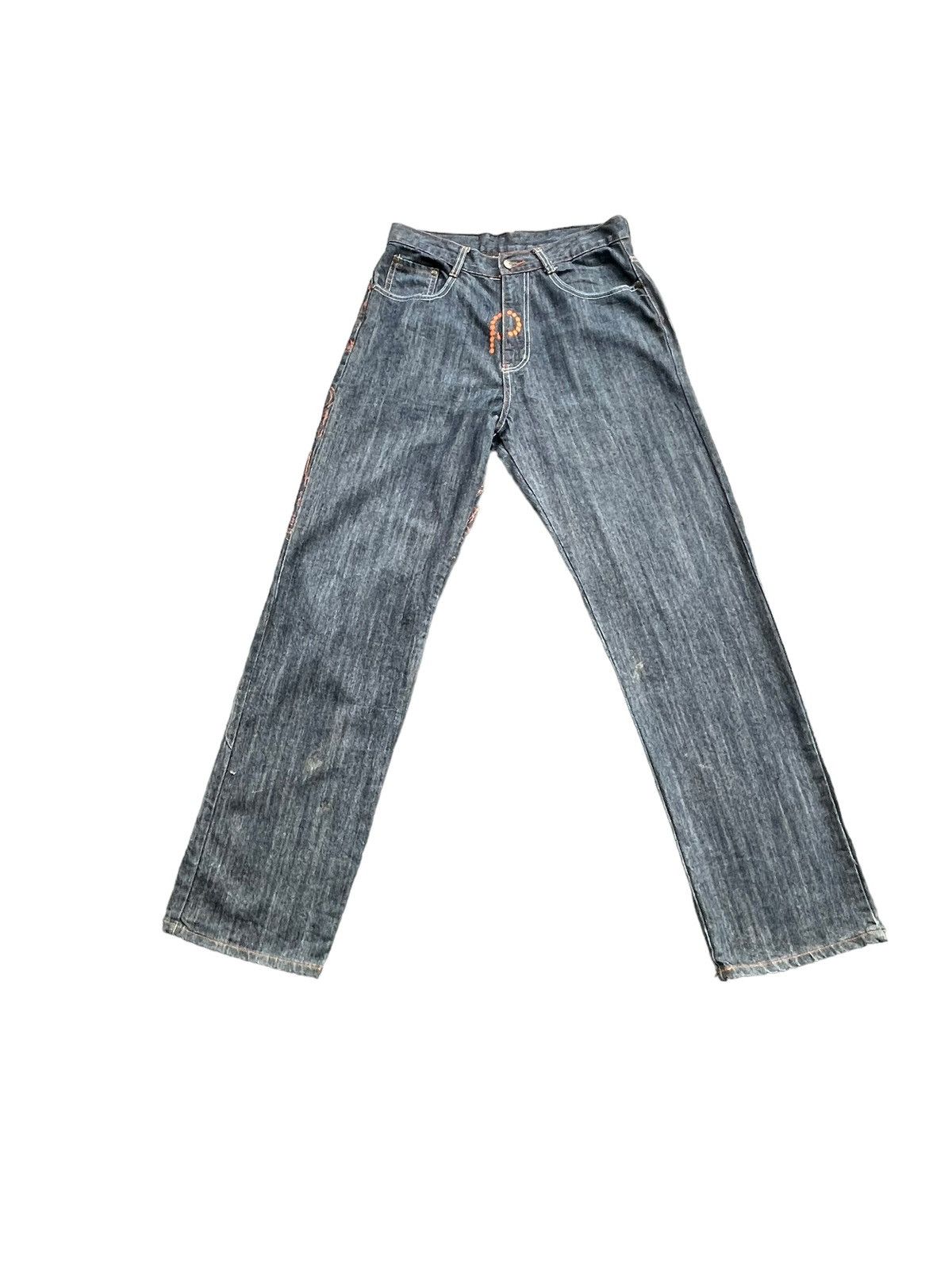 Japanese Brand Parish Custom Denim Size US 33 - 2 Thumbnail