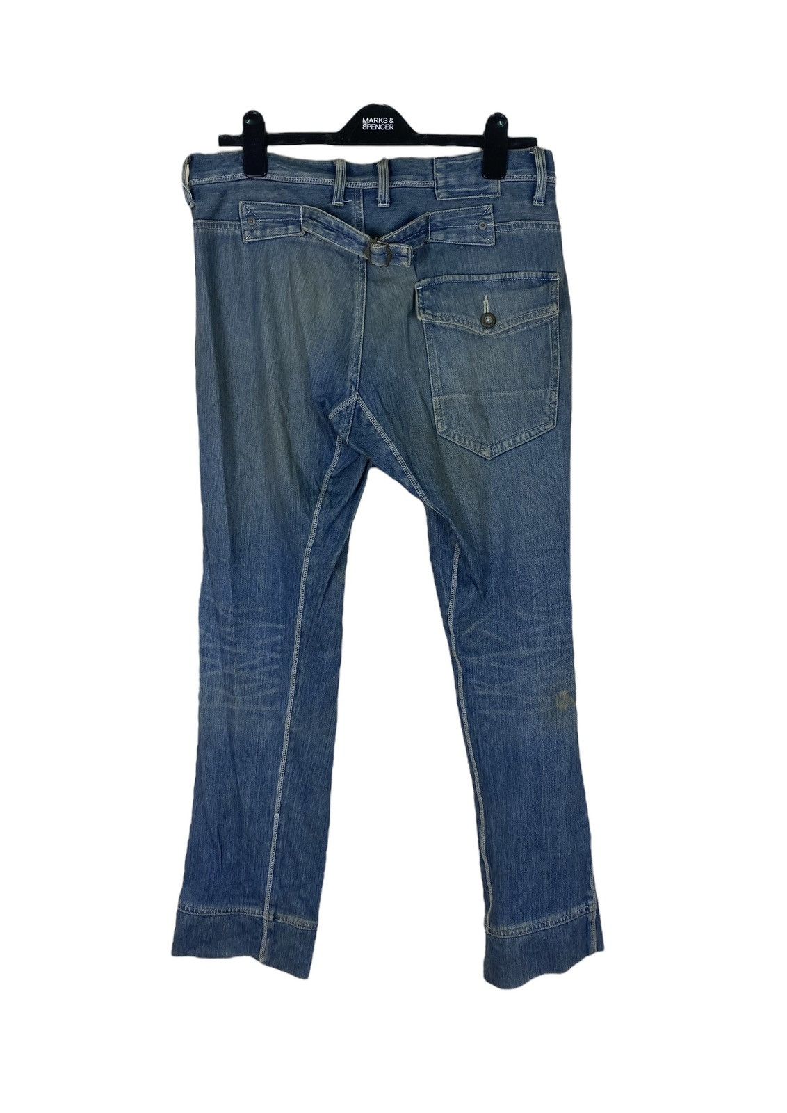 ABAHOUSE Japanese Brand Abahouse Stretchable Single Pocket Denim Size US 33 - 8 Thumbnail