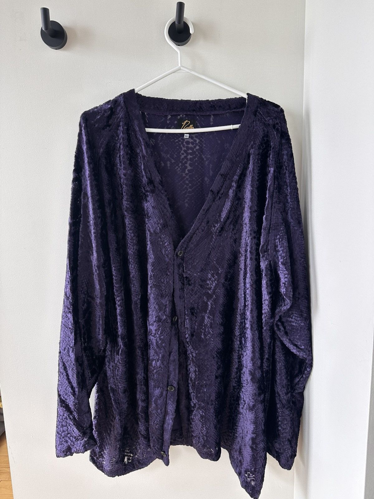 Needles Purple cardigan Size US XL / EU 56 / 4 - 1 Thumbnail