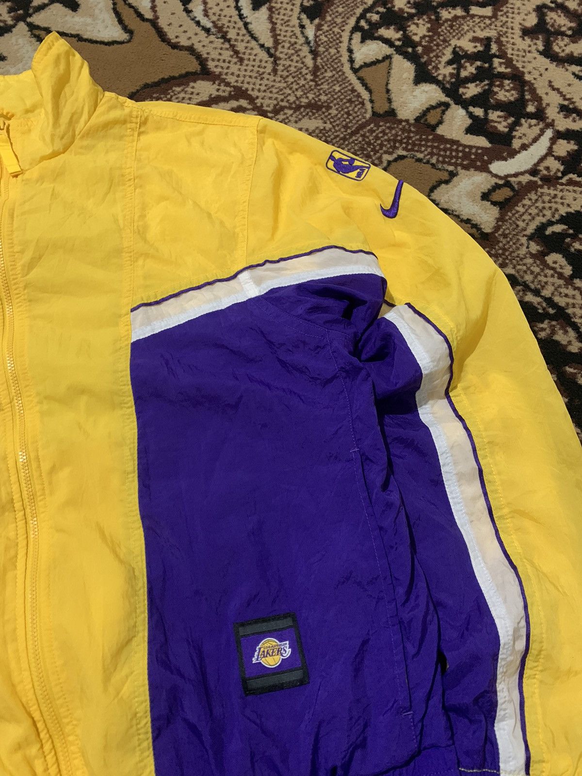 NBA Vintage Light Jacket Nike Lakers NBA Size US M / EU 48-50 / 2 - 4 Thumbnail