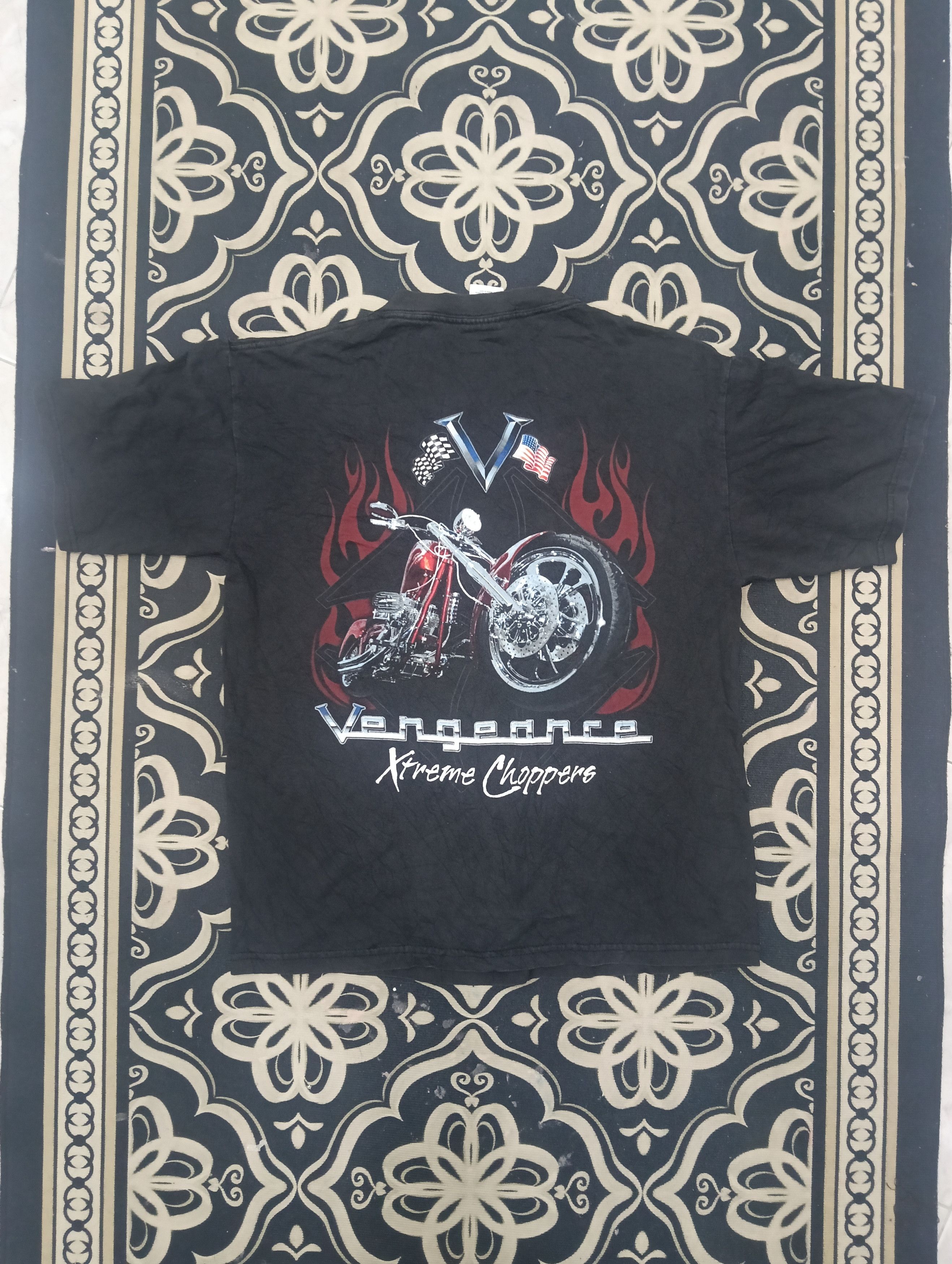 Harley Davidson Vintage Y2K Vengeance Xtreme Choppers Size US L / EU 52-54 / 3 - 3 Thumbnail