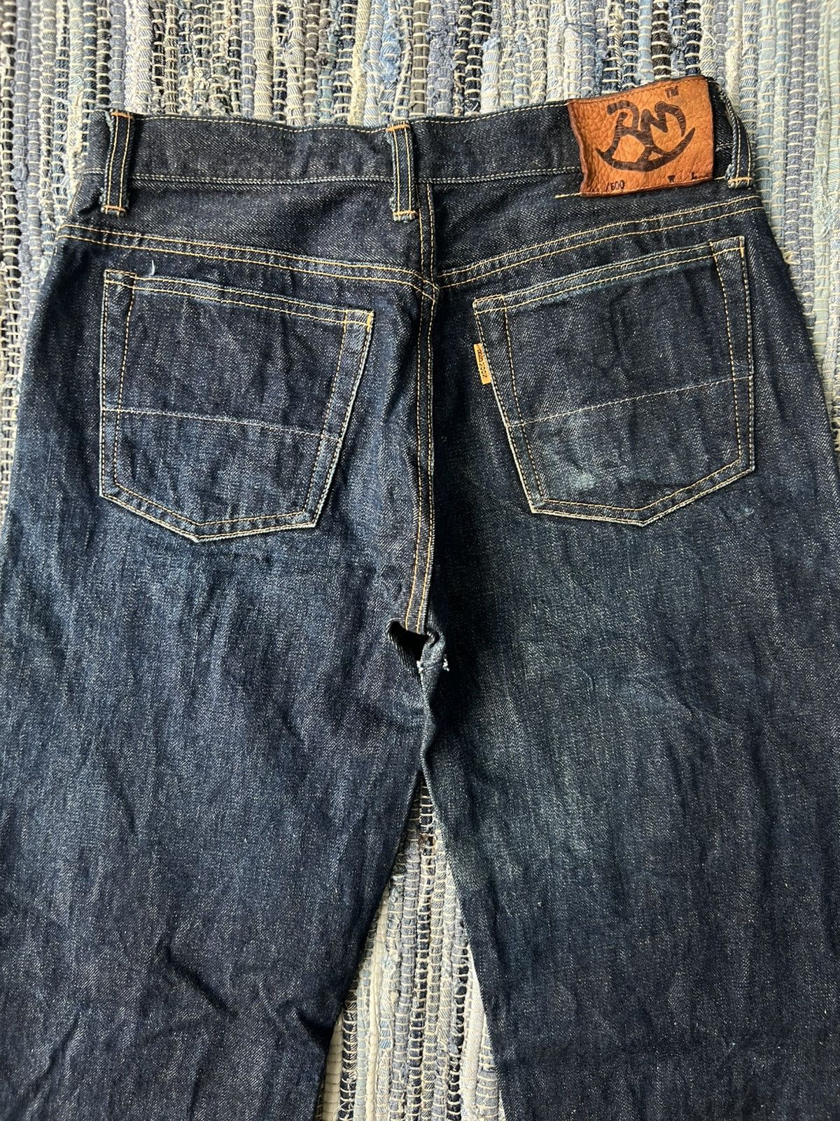 Redmoon LIMITED EDITION 500 Pieces Redmoon 18oz Selvaged Denim Jeans Size US 30 / EU 46 - 4 Thumbnail