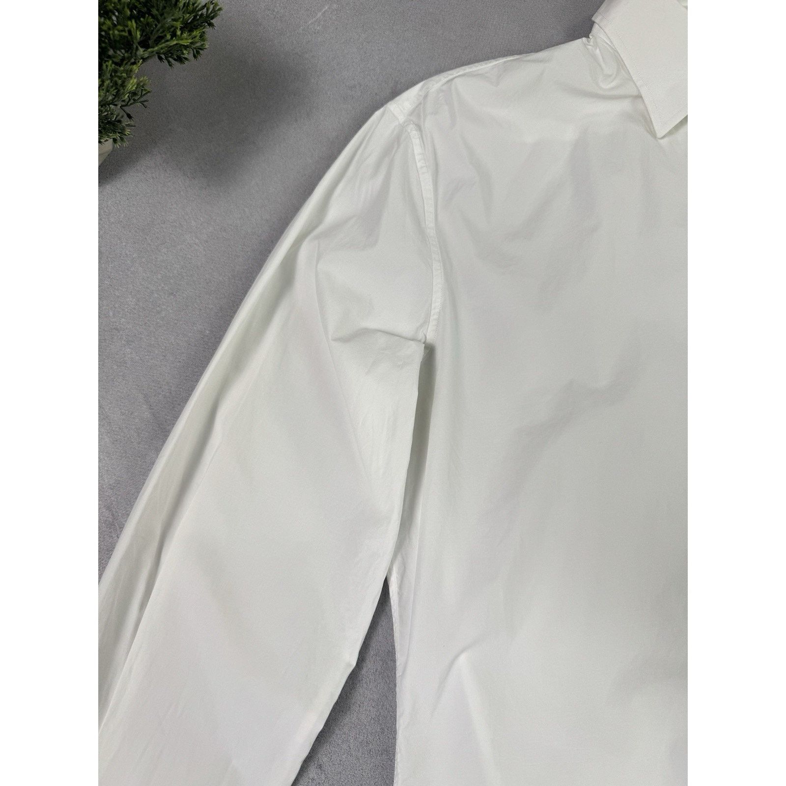 DSQUARED2 Men’s Shirt White Classic Button-Up Cotton Sz 54
