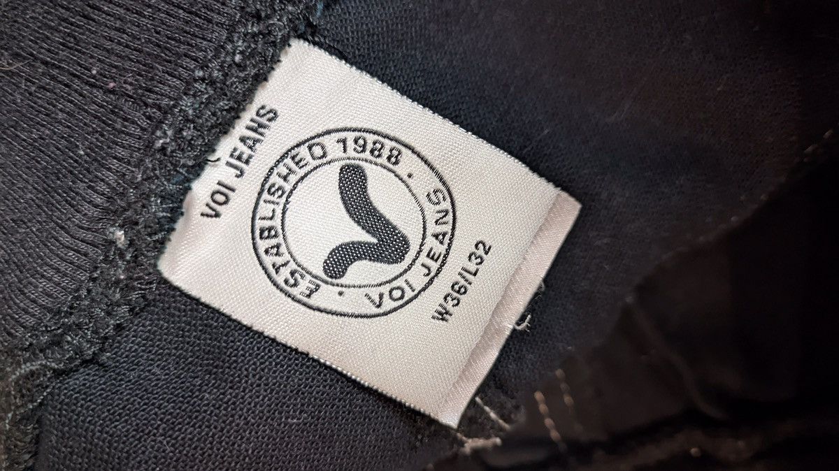 Japanese Brand Voi Jeans Beckham Y2K Baggy denim jogger pants Size US 36 / EU 52 - 5 Thumbnail