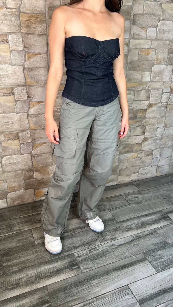 Designer × Marithe + Francois Girbaud Marithe Francois Girbaud Parachute Bondage Cargo Pants Size 28" / US 6 / IT 42 - 8 Thumbnail