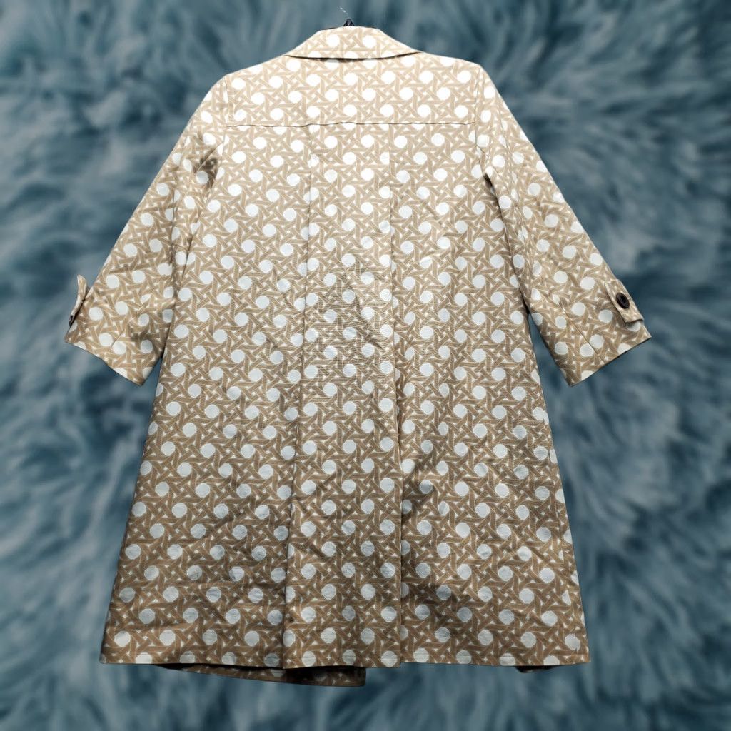 Talbots Talbots Rain Coat Womens 14 Multicolor Basketweave Lined Stretch Button Front Coat Womens Size 14 Multicolor Talbots Rain Coat Size XL / US 12-14 / IT 48-50 - 1 Thumbnail