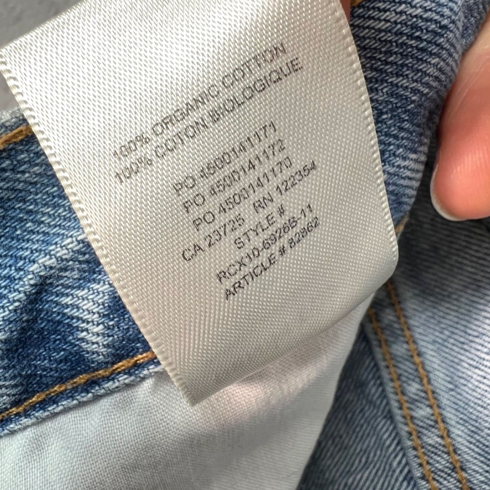 Denime Denim Forum Bermuda Shorts Light Wash 29 Denim Forum 5-Pocket Distressed Hem High Rise Adult Womens Regular Size 29" - 5 Thumbnail