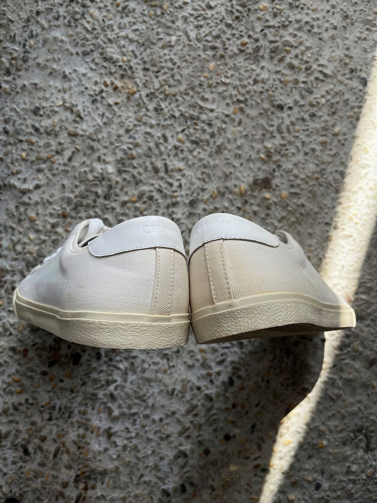 Celine SS20 Celine Blank Canvas Low top Sneaker Size US 7 / EU 40 - 7 Thumbnail