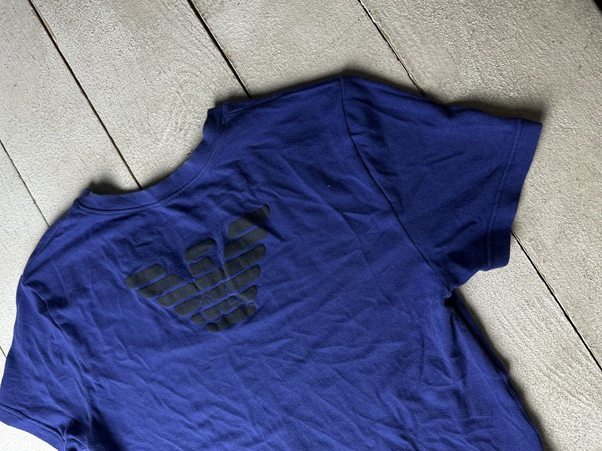 Emporio Armani 🚨Y2K Big Logo EMPORIO ARMANI T-shirt Avant Garde Size US S / EU 44-46 / 1 - 3 Thumbnail