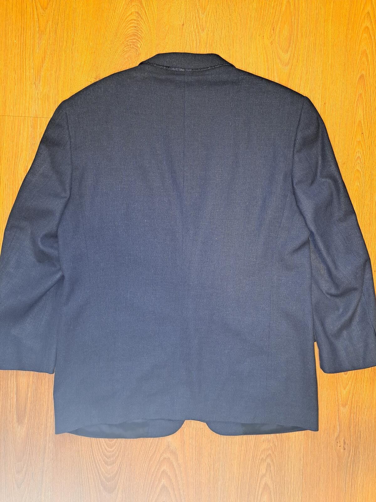 Zanella Zanella Loro Piana Sport Coat 44R Navy Linen Virgin Wool Size 44R - 9 Thumbnail