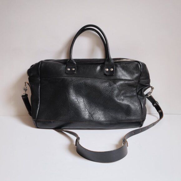 Billykirk Billykirk Vintage Leather Briefcase - Black Size ONE SIZE - 1 Thumbnail