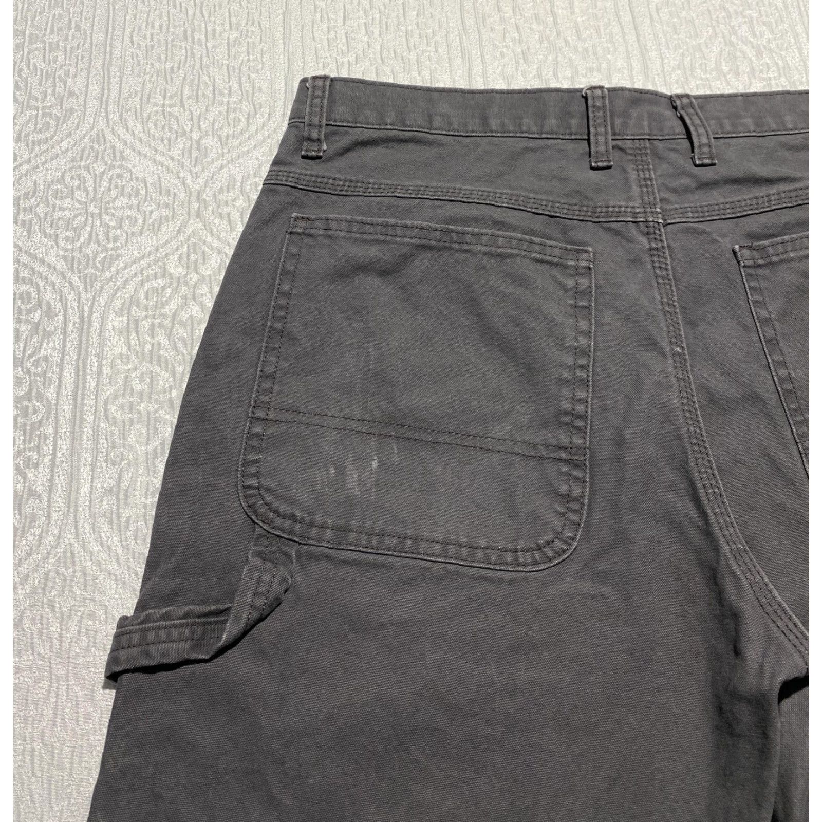 Dickies Dickies Work Pants Mens 34x32 Charcoal Gray Carpenter Utility Cotton Pants Size US 34 / EU 50 - 3 Thumbnail