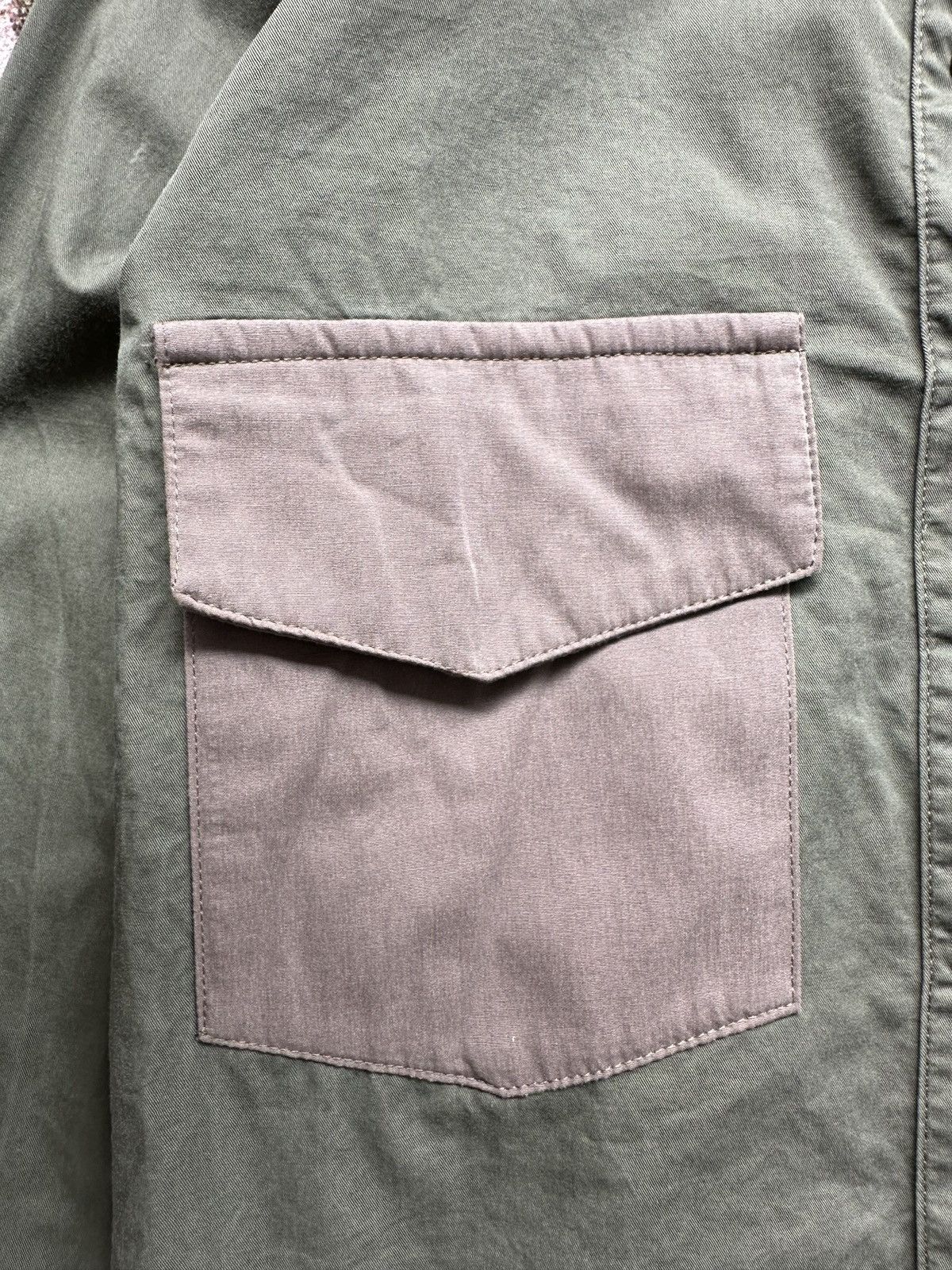 If Six Was Nine 00’s BARAK double pocket army shirt Size US M / EU 48-50 / 2 - 12 Thumbnail