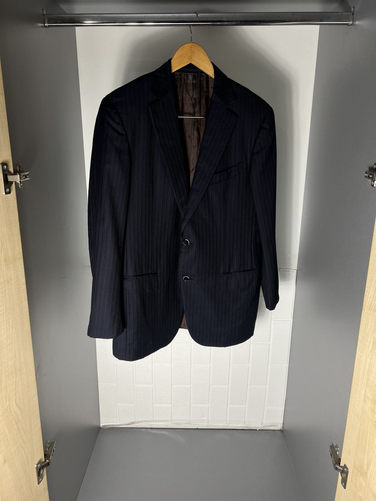 Ermenegildo Zegna VINTAGE ERMENEGILDO Z ZEGNA ITALIAN DESIGNER BLAZER CASUAL Size 50R - 4 Thumbnail