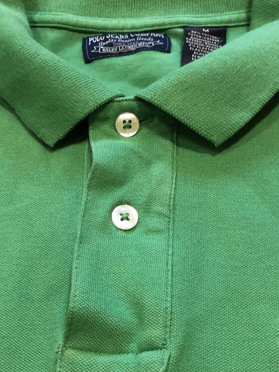 Polo Ralph Lauren Vintage Polo Ralph Lauren Green Polo Size M Size US M / EU 48-50 / 2 - 8 Thumbnail