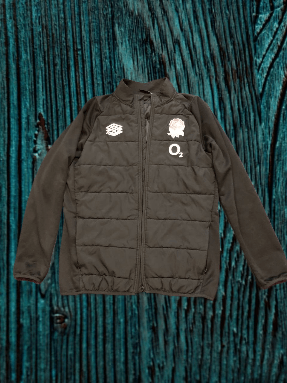 Umbro Sportwear Jacket Black Zip Y2K Logo O2 Umbro Size US L / EU 52-54 / 3 - 1 Thumbnail