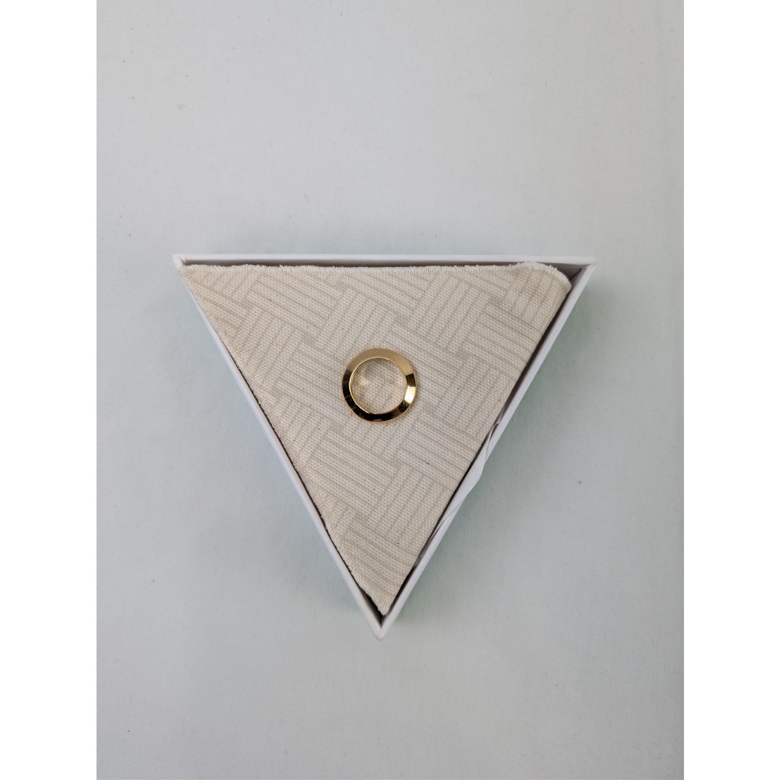 Bottega Veneta o1rshd1 Size: 17 / Gold F Sterling Silver Anello Ring Gold Size ONE SIZE - 1 Thumbnail