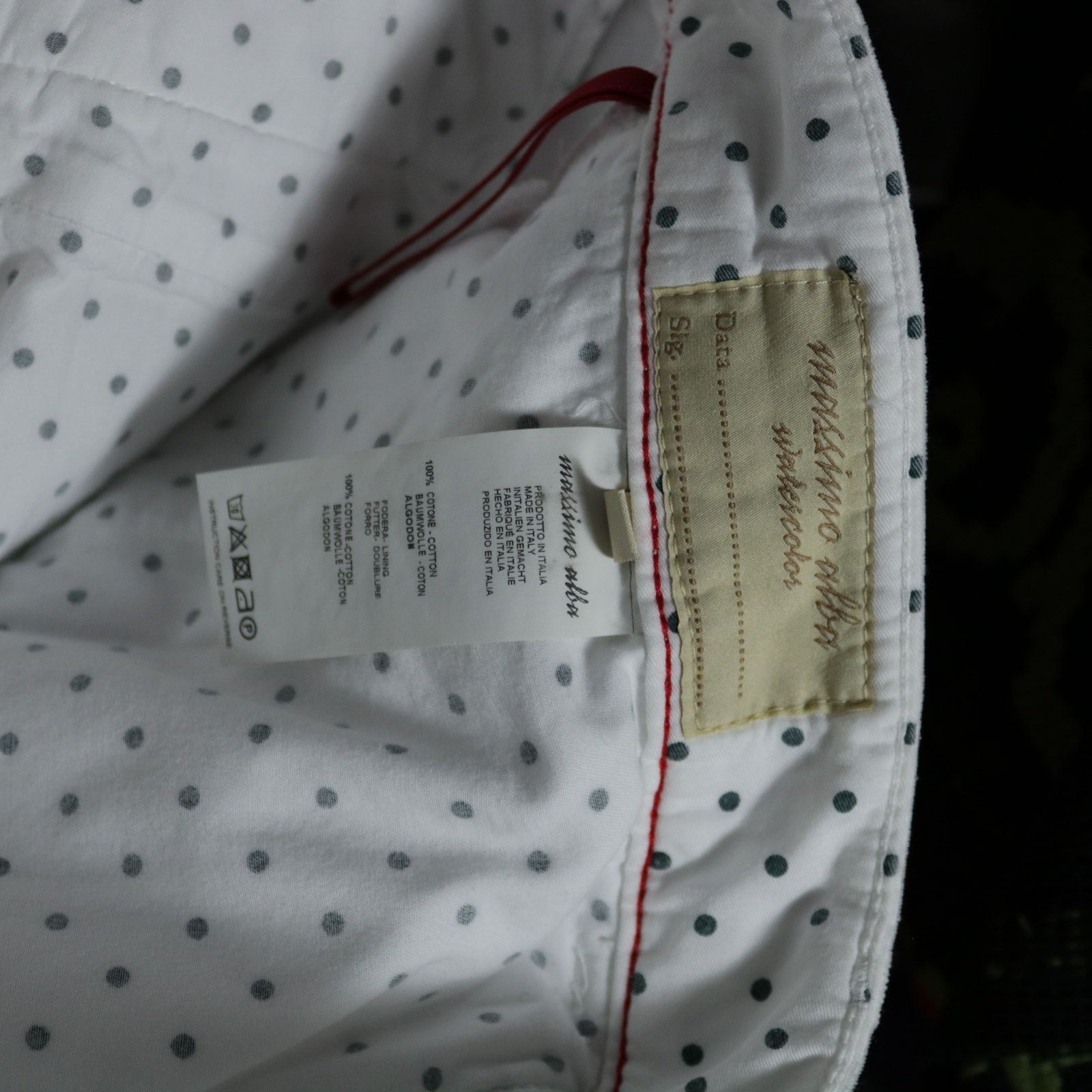 Massimo Alba Massimo Alba White Corduroy Pants Size 54 Brand New Size US 38 / EU 54 - 4 Thumbnail