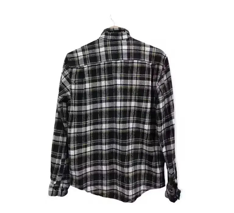 Flannel × Vintage Vintage Work Commontage Plaid Tartan Flannel Shirt 👕 Size ONE SIZE - 7 Thumbnail