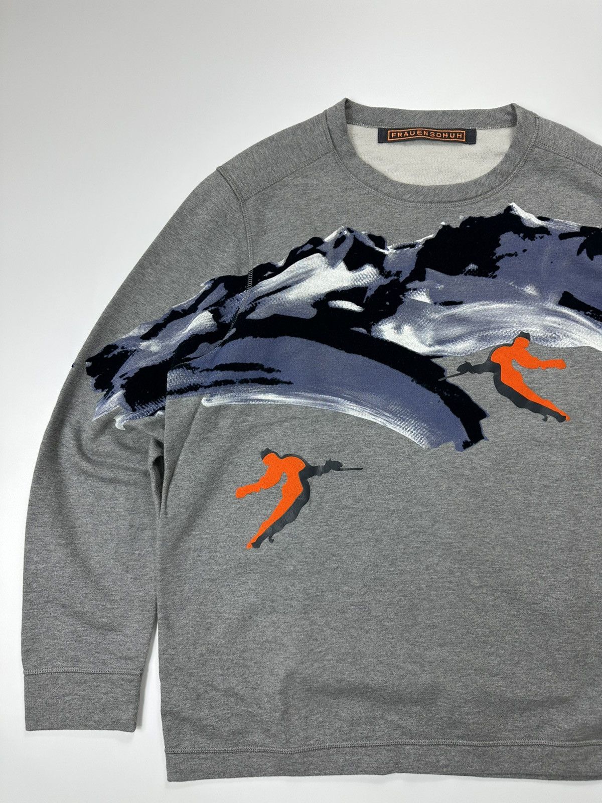Frauenschuh Frauenschuh Sweatshirt Ski Mountains Men's Size US L / EU 52-54 / 3 - 5 Thumbnail
