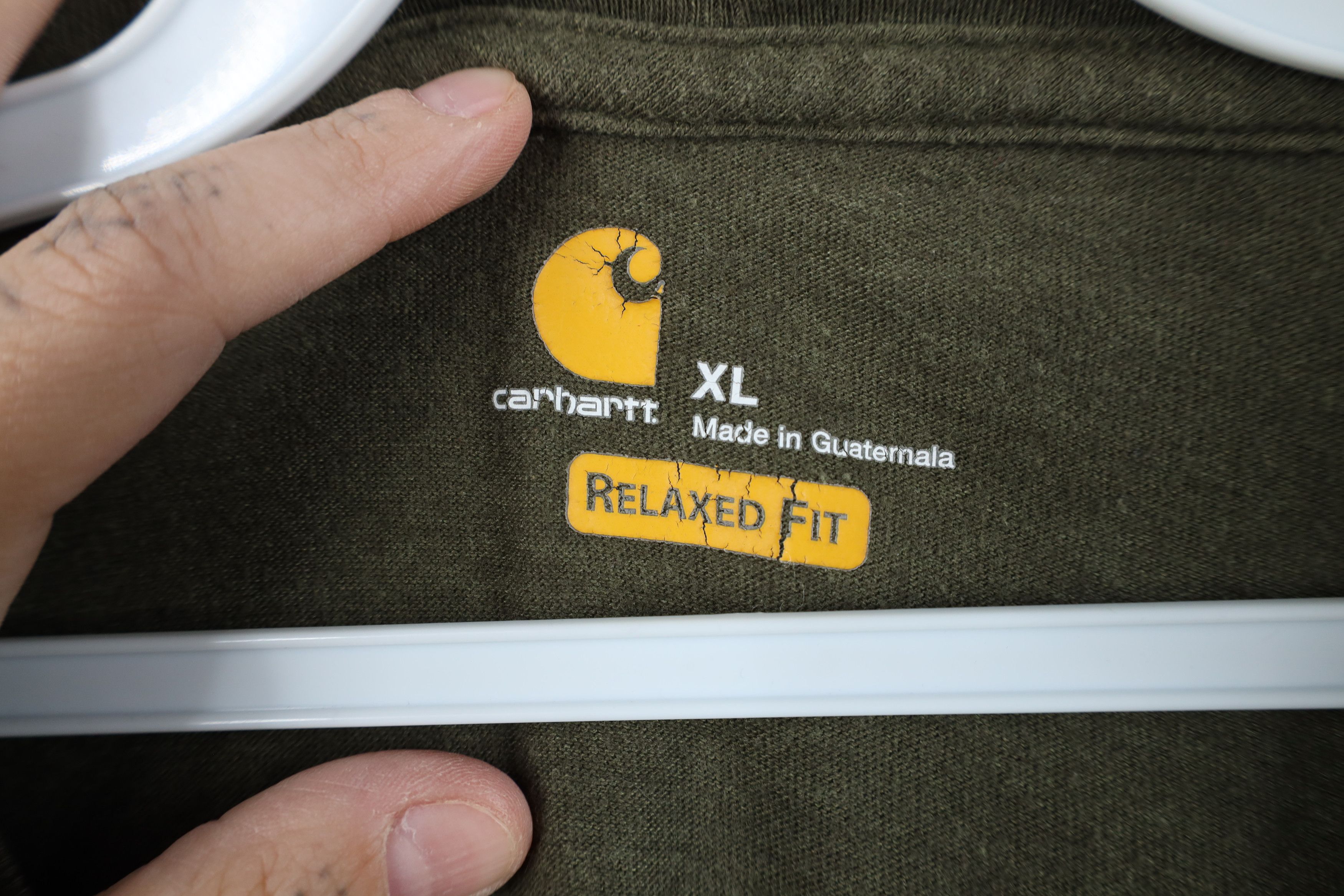 Carhartt Carhartt Spell Out Relaxed Fit Knit Short Sleeve T-Shirt Size US XL / EU 56 / 4 - 5 Thumbnail
