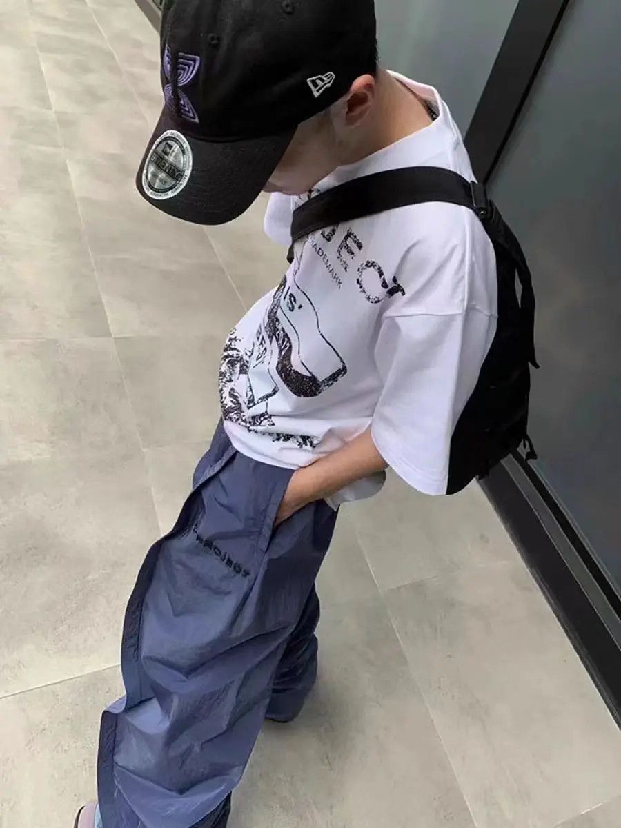 Japanese Brand × Jean Street Hip Hop Loose Double Layer Casual Pants Size US 32 / EU 48 - 3 Thumbnail