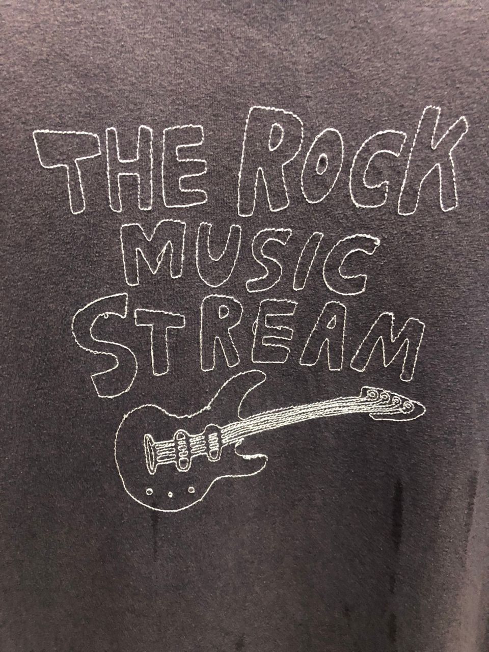 Vintage 🔥Vintage Global Work the rock music stream Tees Size US L / EU 52-54 / 3 - 9 Thumbnail