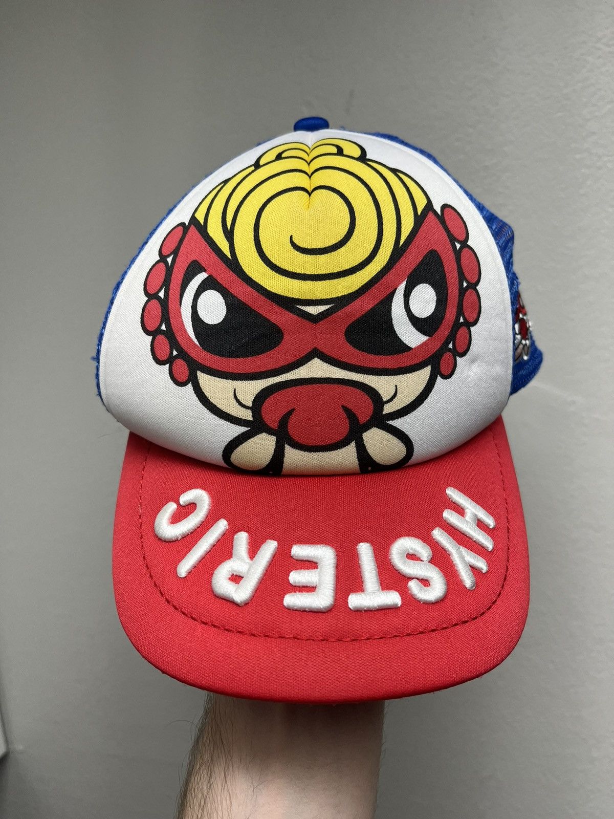 Hysteric Glamour RARE Vintage Hysteric Glamour Baby Patch Trucker Hat Size ONE SIZE - 1 Thumbnail