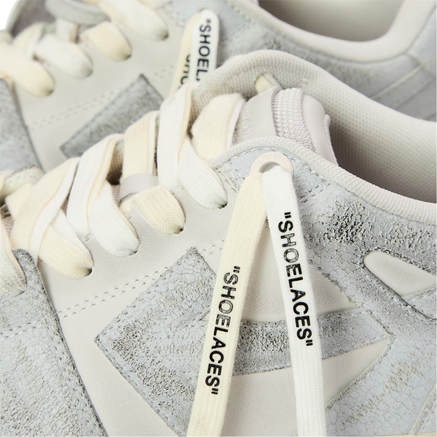 Off-White o1g2r1mq0226 Outofoffice Low-Top Trainers in White/Silver Size US 6 / EU 39 - 4 Thumbnail