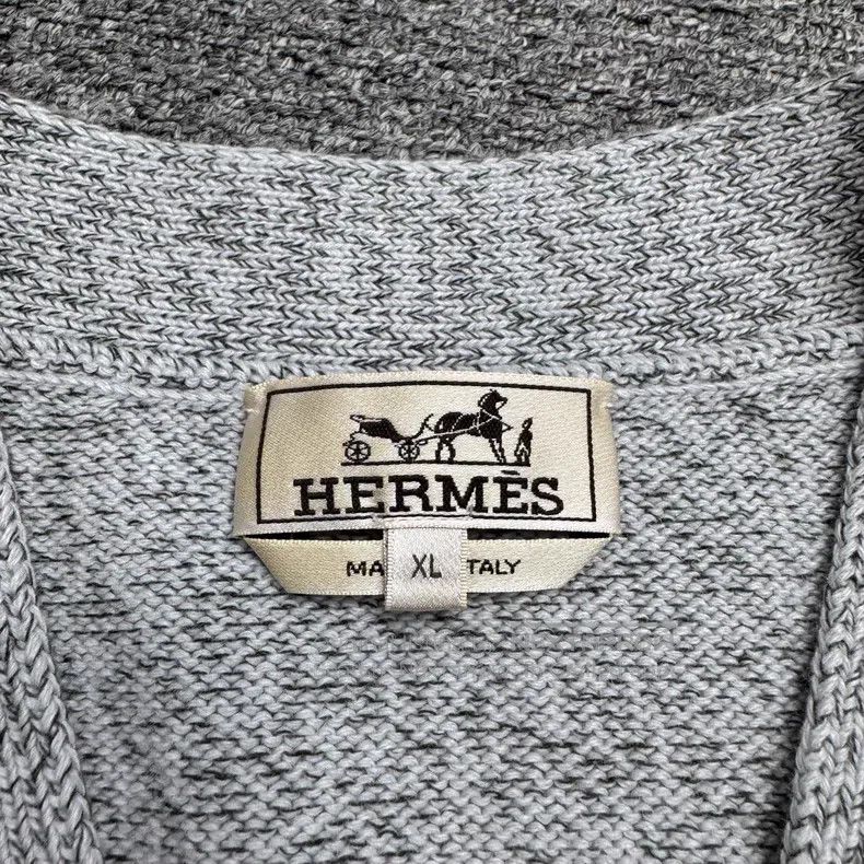 Hermes Hermes SS25 Wool Knit Cardigan Size US L / EU 52-54 / 3 - 3 Thumbnail
