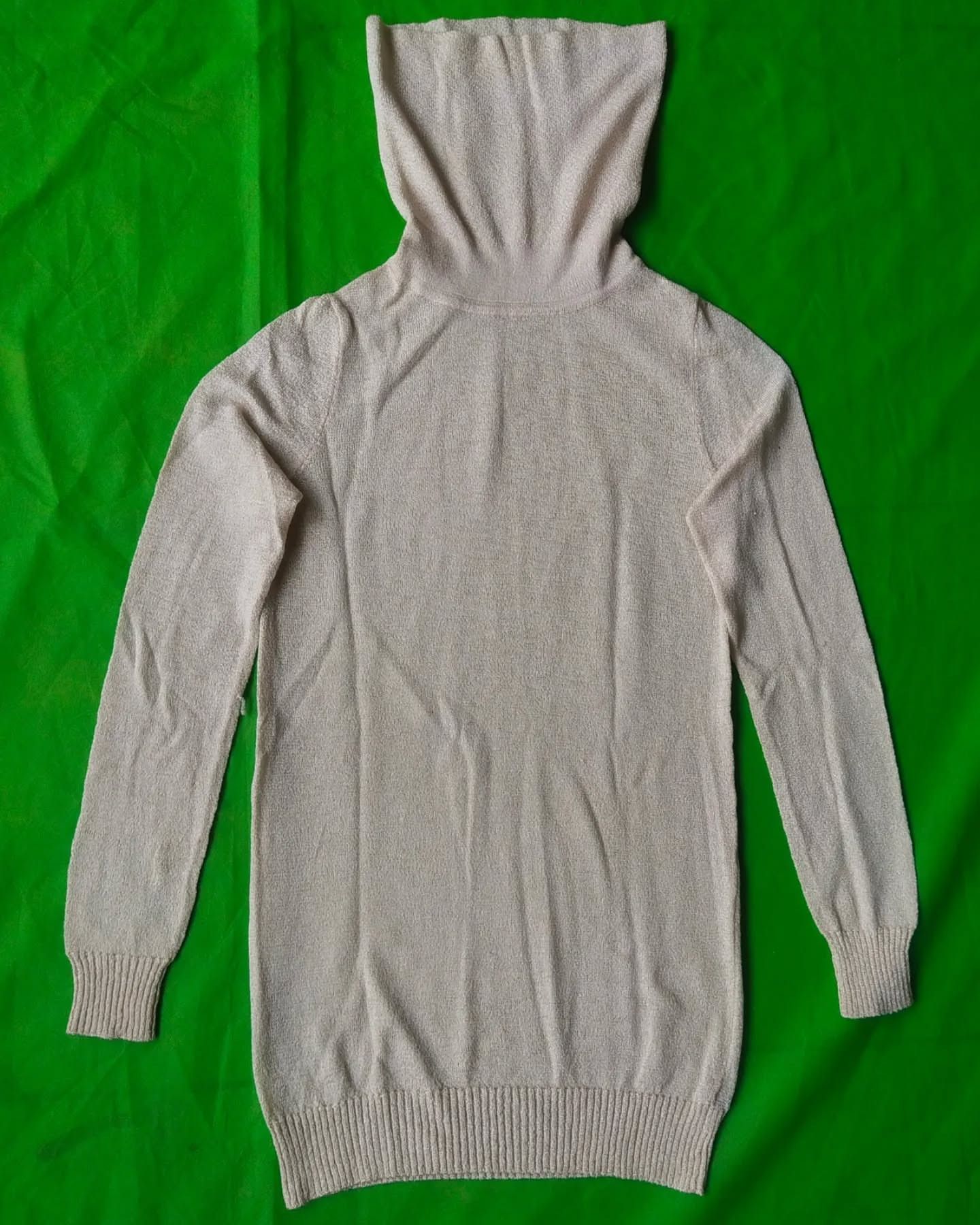 Japanese Brand × Other Mc Sister Japan Brand White Turtleneck Sweater Size M / US 6-8 / IT 42-44 - 2 Thumbnail