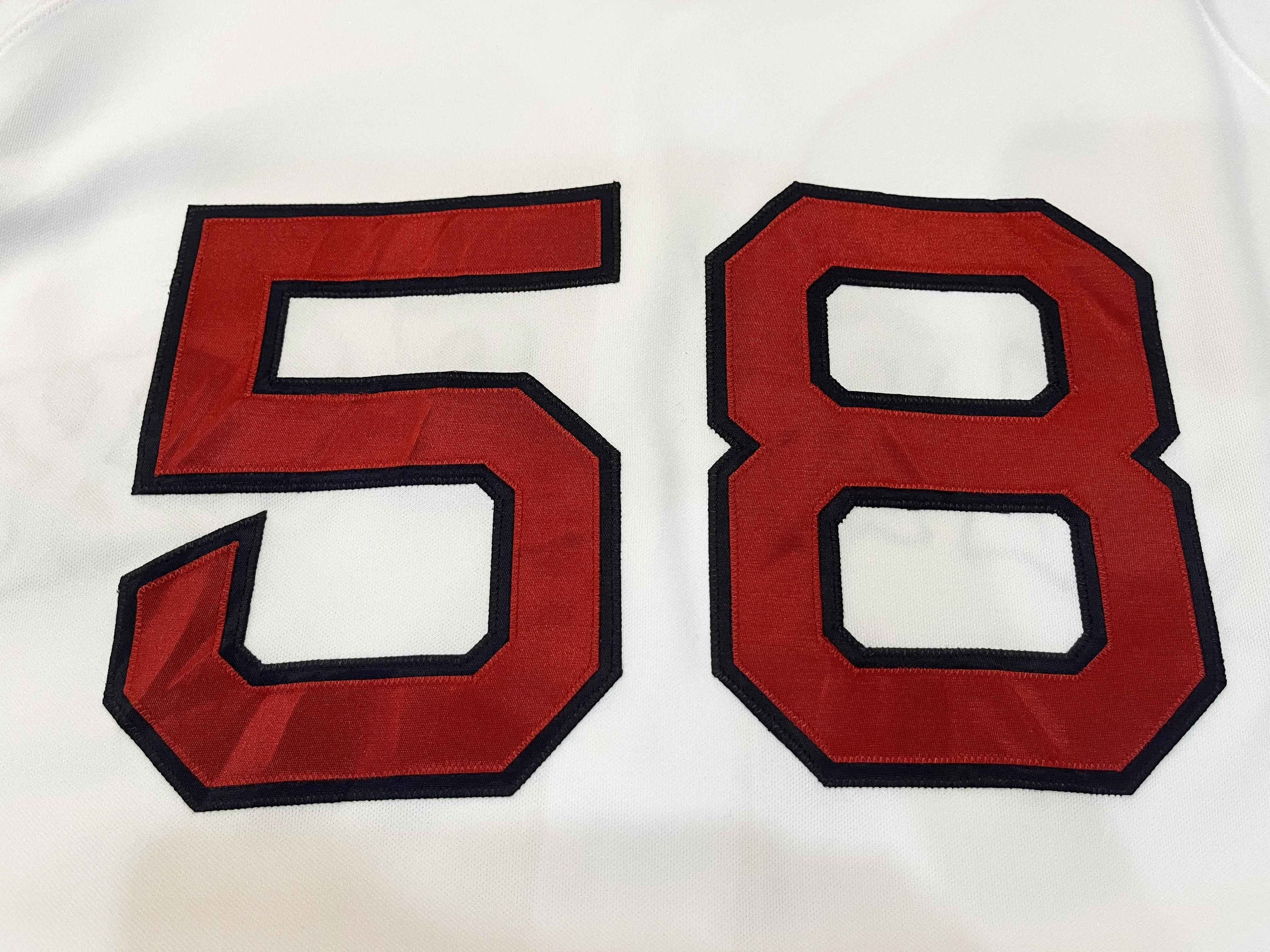 Majestic Majestic Authentic MLB Boston Red Sox #58 Baseball Jersey Size US XL / EU 56 / 4 - 6 Thumbnail