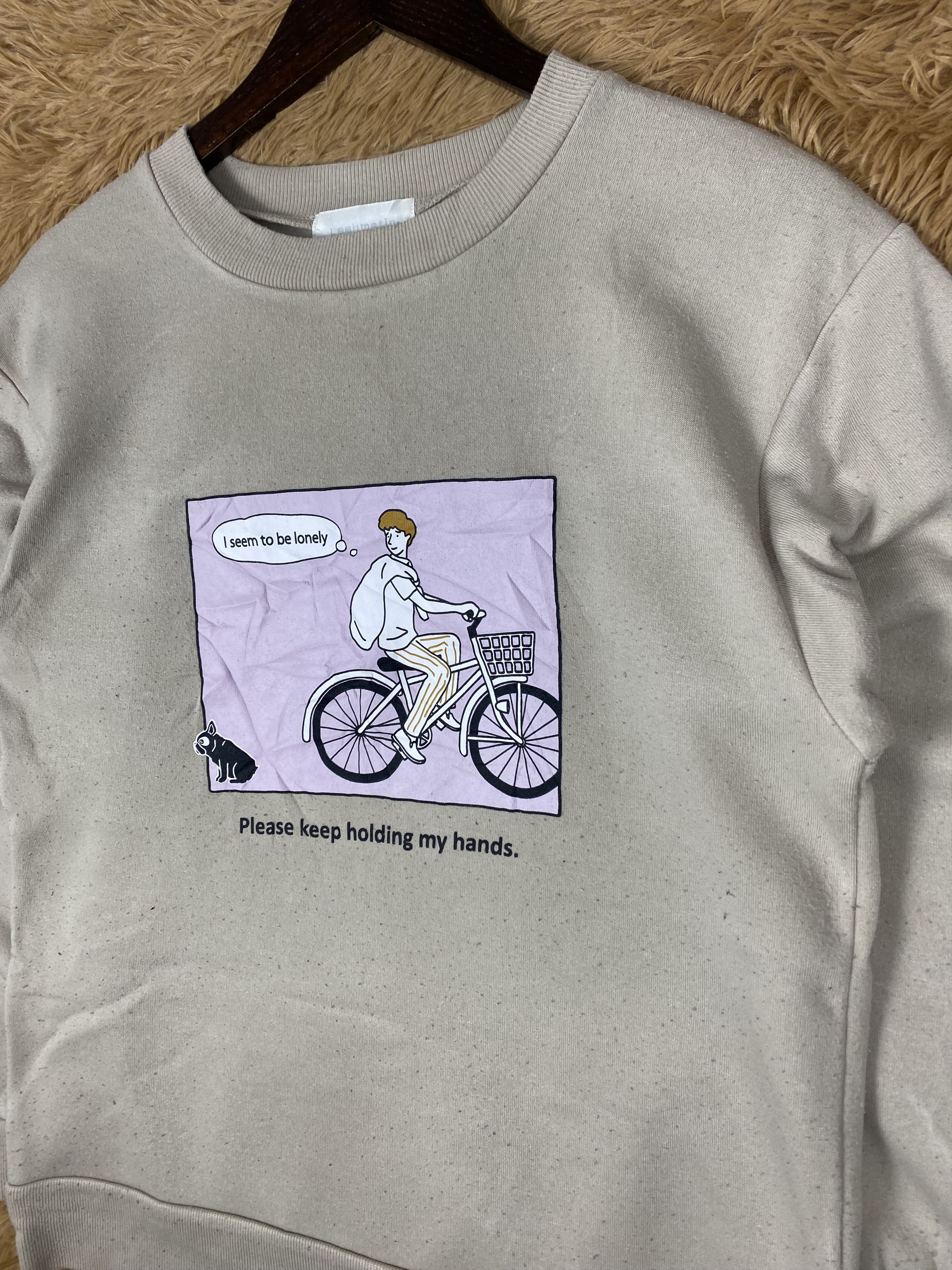 Designer × Vintage Vintage Leah Matin Sweatshirts PS0242 Size US M / EU 48-50 / 2 - 3 Thumbnail