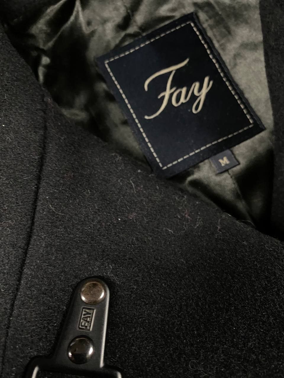 Fay ✨Rare✨ Vintage Fay Duffle Coat Winter Y2K 90’s Size M / US 6-8 / IT 42-44 - 6 Thumbnail