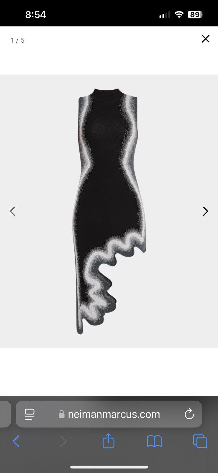 Other Ph5 Brooklyn Asymmetrical Midi Dress Size M / US 6-8 / IT 42-44 - 1 Thumbnail