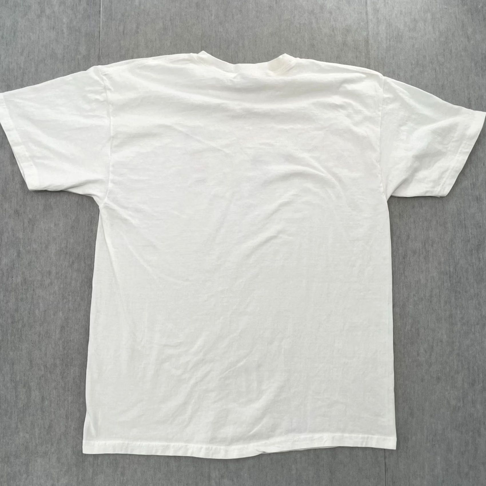 Hanes VINTAGE Jelly Belly Beans Shirt Adult Large White Born In The USA Promo Tee Mens Size US L / EU 52-54 / 3 - 4 Thumbnail