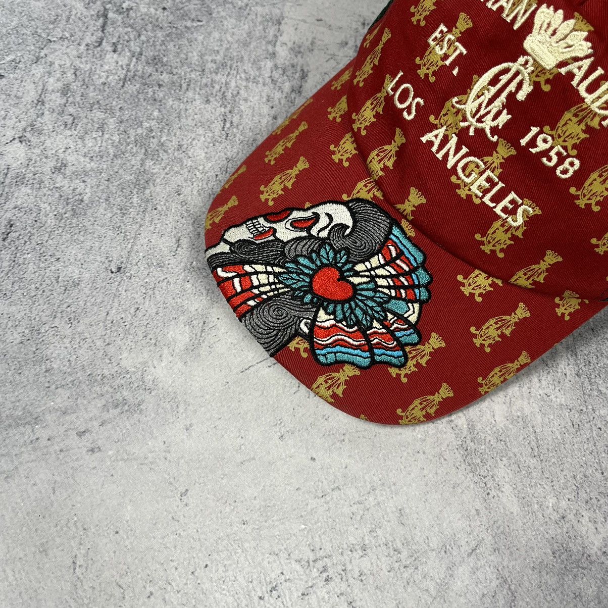 Christian Audigier × Vintage Vintage Ed Hardy by Christian Audigier y2k skull hat 90’s Size ONE SIZE - 3 Thumbnail